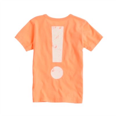 Boys' glow-in-the-dark turn up the volume tee