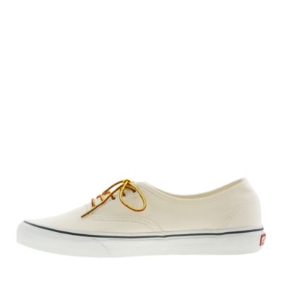 Vans&reg; for J.Crew canvas authentic sneakers