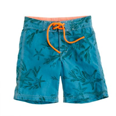 Boys' starfish board short