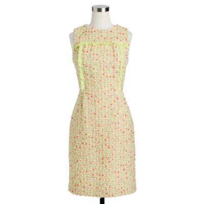 Collection neon tweed dress