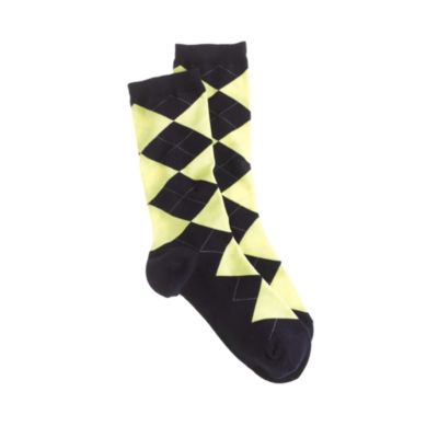 Argyle socks