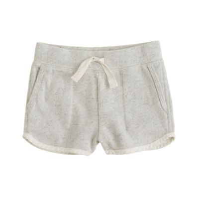 Girls' wafer terry athletic short