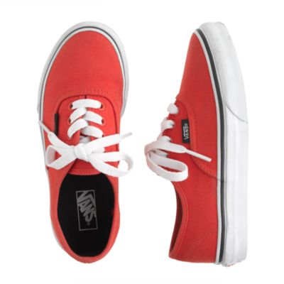 Kids' Vans&reg; authentic solid sneakers