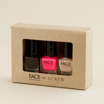 FACE Stockholm&reg; three-pack nail polish