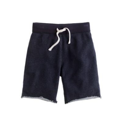Boys' pull-on knit short in rugged terry