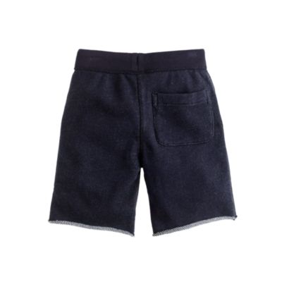 Boys' pull-on knit short in rugged terry