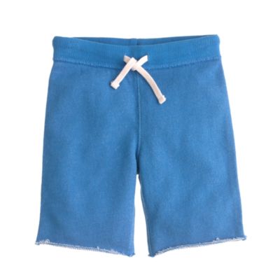 Boys' pull-on knit short in rugged terry
