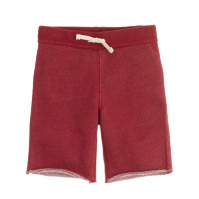 Boys' pull-on knit short in rugged terry