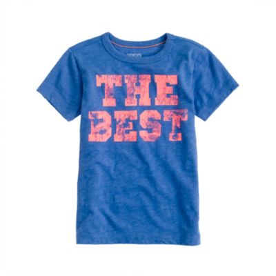 Boys' the best tee