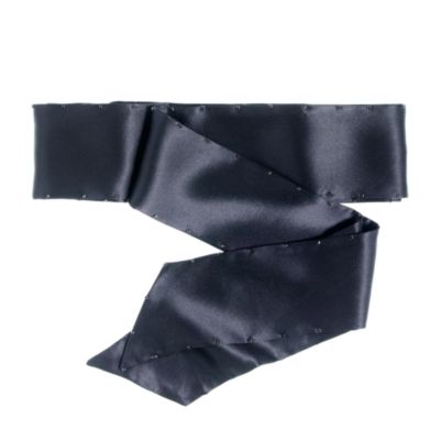 Crystal-studded cummerbund