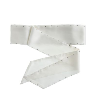 Crystal-studded cummerbund