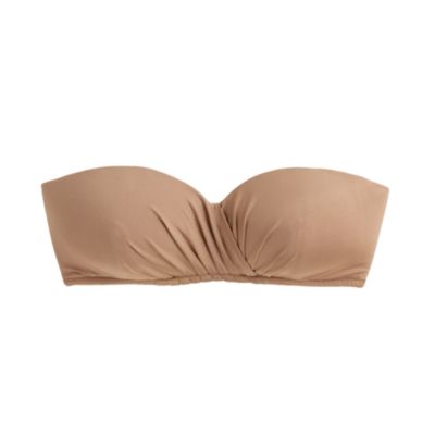 Jersey Lomellina&reg; pleated bandeau top