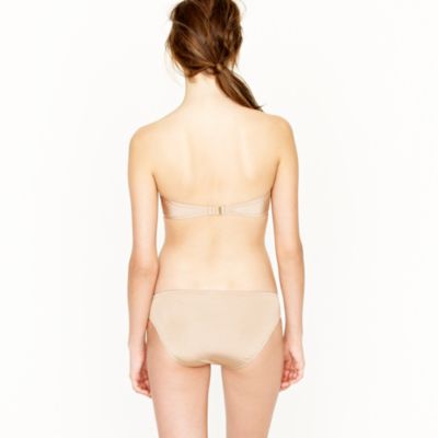 Jersey Lomellina&reg; pleated bandeau top
