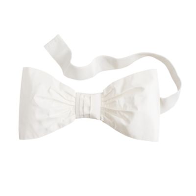 Taffeta bow sash