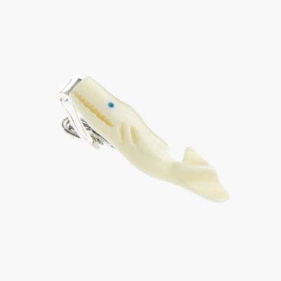 Boys' whale tie clip