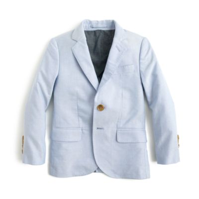Boys' Ludlow suit jacket in oxford cloth