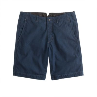 Wallace & Barnes indigo fishtail short