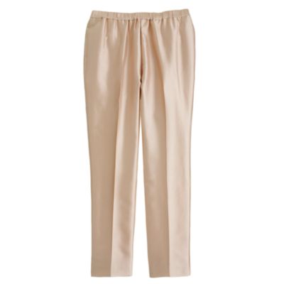 Collection silk shantung pant