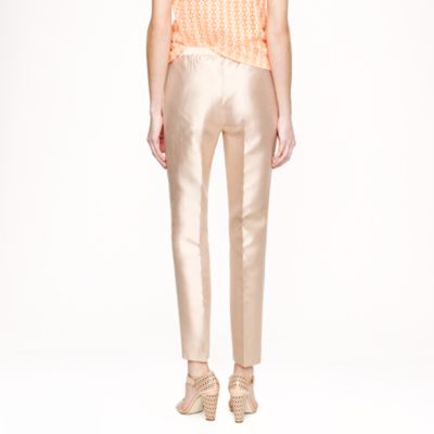 Collection silk shantung pant