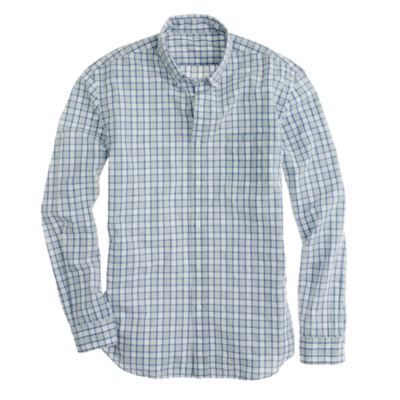 Secret Wash lightweight shirt in Madaket check