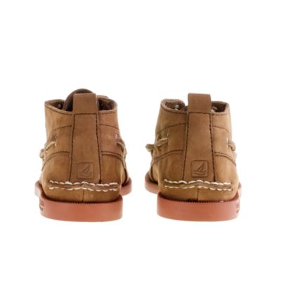 Boys' Sperry Top-Sider&reg; Authentic Original nubuck chukka with contrast sole