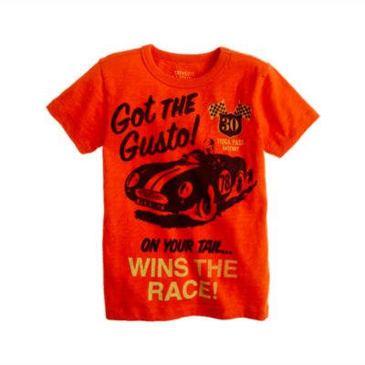 Boys' got the gusto tee