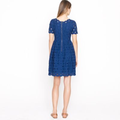 Circle eyelet dress