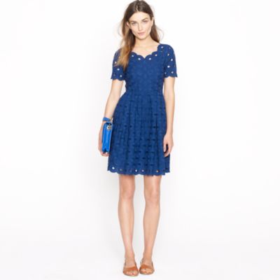 Circle eyelet dress
