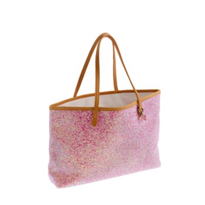Girls' glitter tote bag