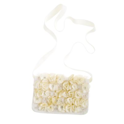 Girls' crystal blooms day purse