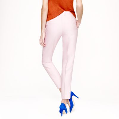 Collection pleated wool-silk pant