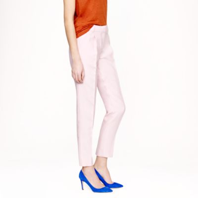 Collection pleated wool-silk pant