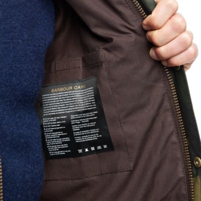 Barbour&reg; Bourne camo jacket