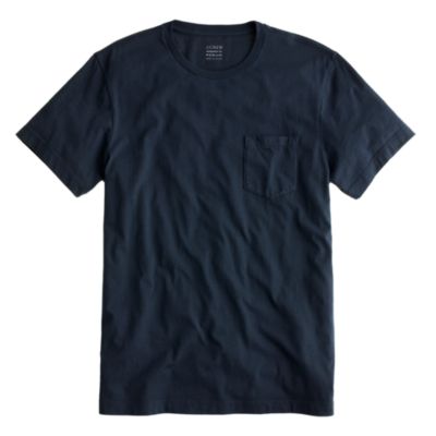 Broken-in pocket tee