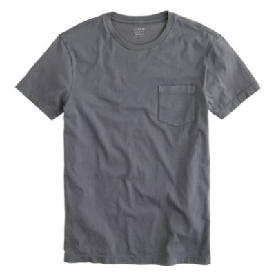 Broken-in pocket tee