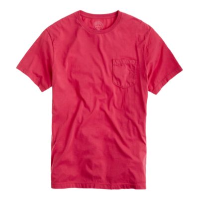 Broken-in pocket tee