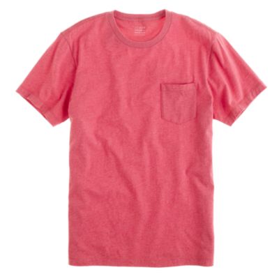 Broken-in pocket tee