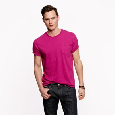 Broken-in pocket tee