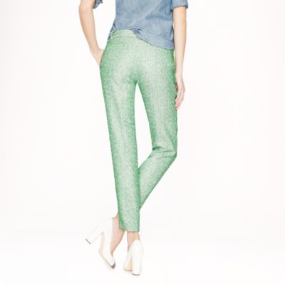 Collection caf&eacute; capri in green glimmer tweed