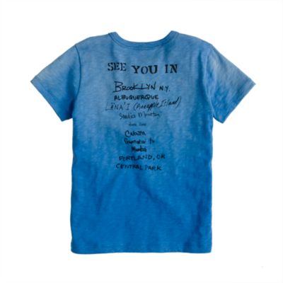 Boys' one man band tee