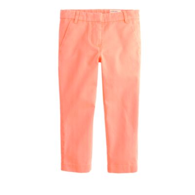 Girls' classic caf&eacute; capri