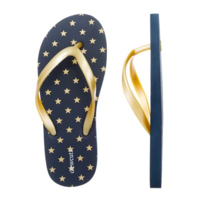 Girls' wandering star flip-flops