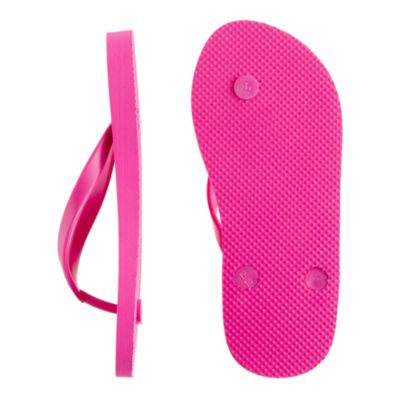 Girls' star-print flip-flops