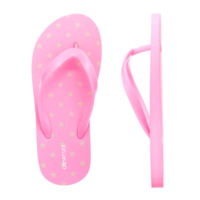 Girls' wandering star flip-flops
