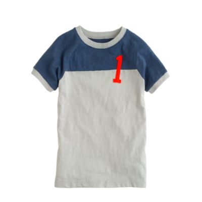Boys' raglan ringer tee