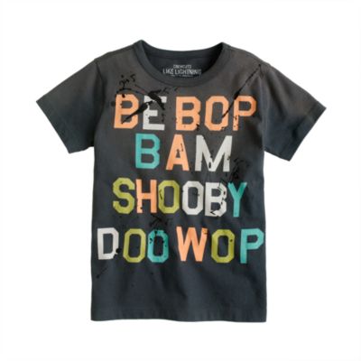 Boys' be bop tee