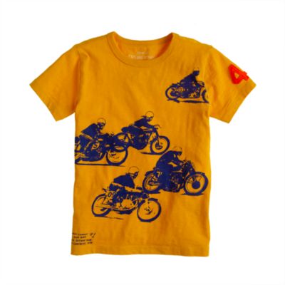 Boys' motorcycle tee