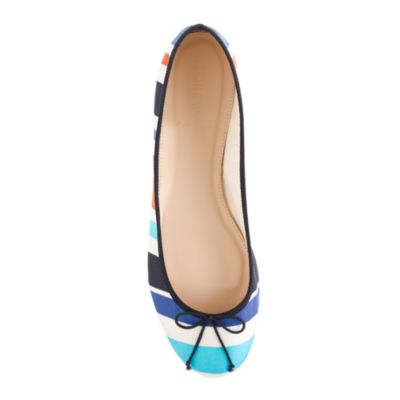 Classic printed ballet flats