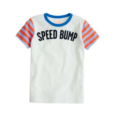 Boys' speed bump tee