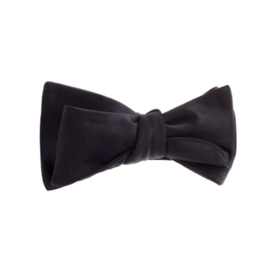 Satin bow tie